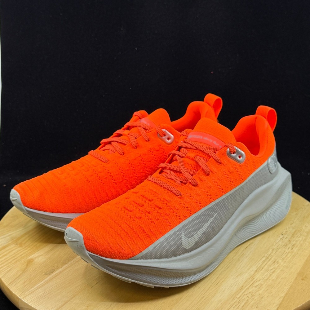 Nike ReactX Infinity Run 4 Mens Size 10.5 Hyper Crimson Light Silver HQ2934 800