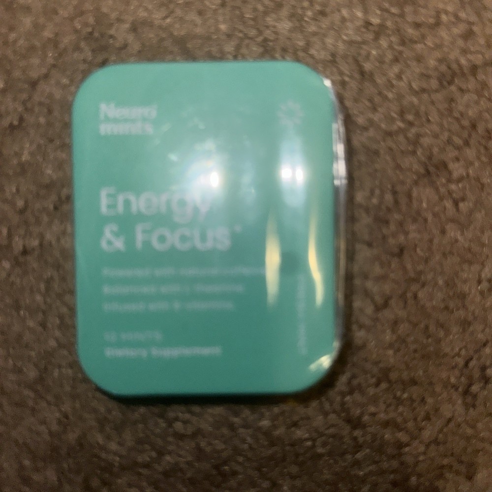 Neuro, Mints Energy Focus Mint Single, 12 Count New Sealed
