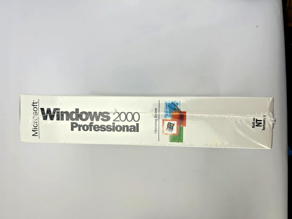 Microsoft Windows 2000 Professional. Full Retail Sealed. New.
