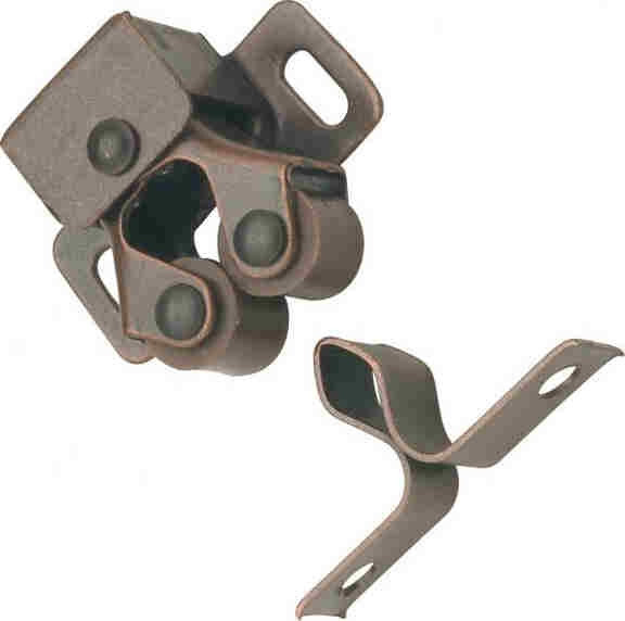 (5 Pack) Bronze Double Roller Catch and Strike DL-C625-AC