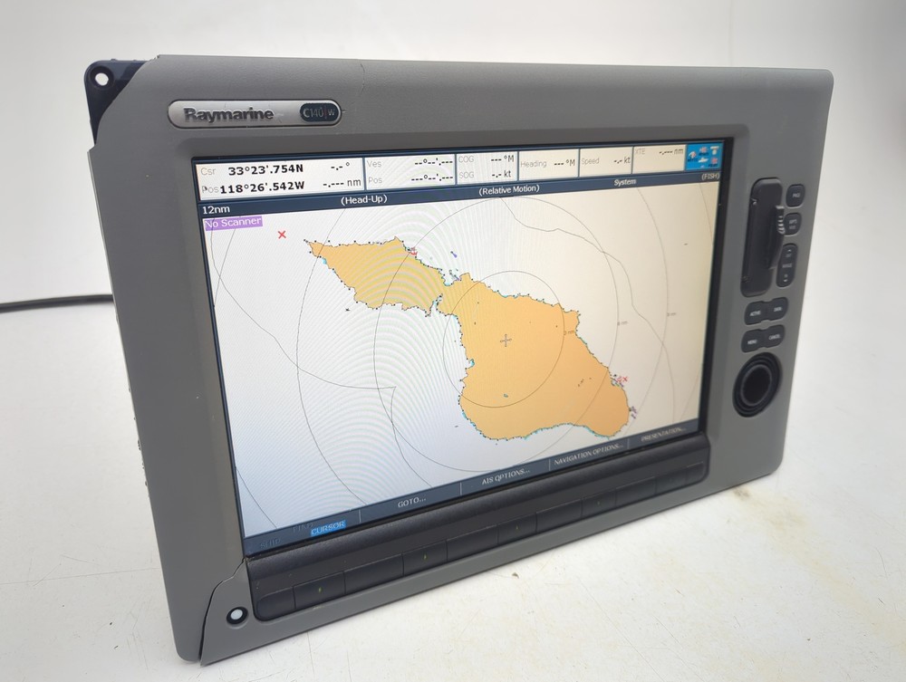 Raymarine C140W E62115 Touchscreen 14.1" FishFinder Radar GPS Chartplotter MFD