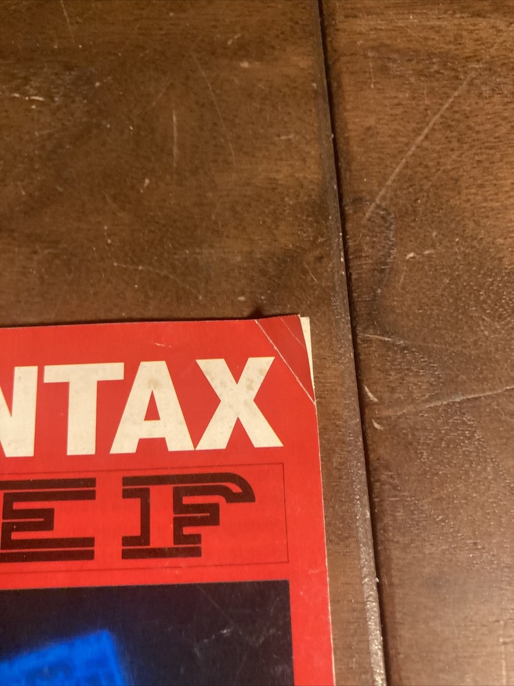 Original Pentax ME F Camera Brochure