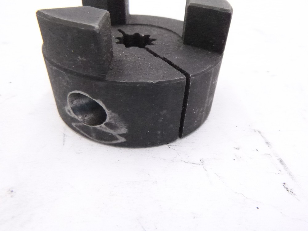 1/2" 9 Tooth Splined L090 Jaw Coupling Half with Set Screw