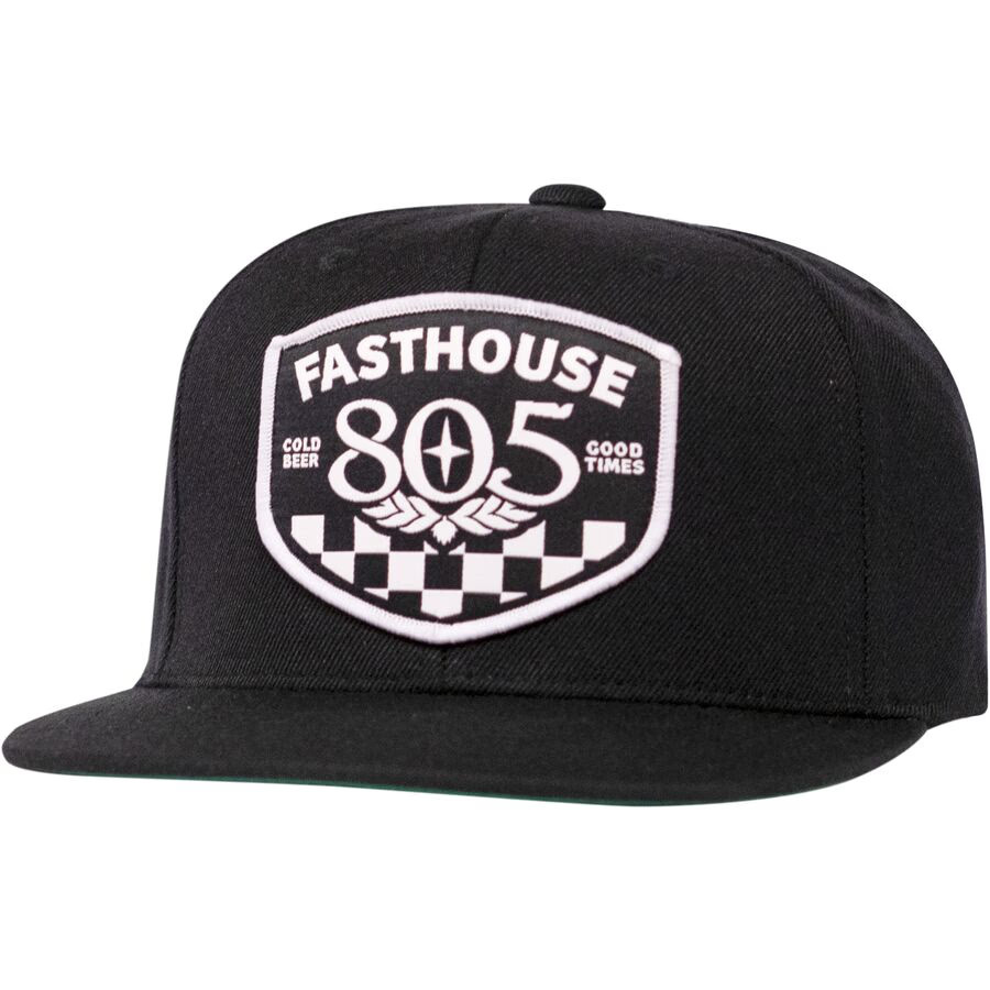 Fasthouse 805 Pitstop Hat - Black 6061-0000