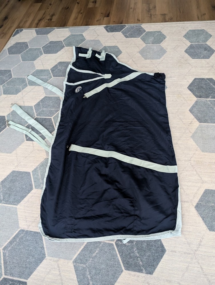 Navy Stable Blanket -72