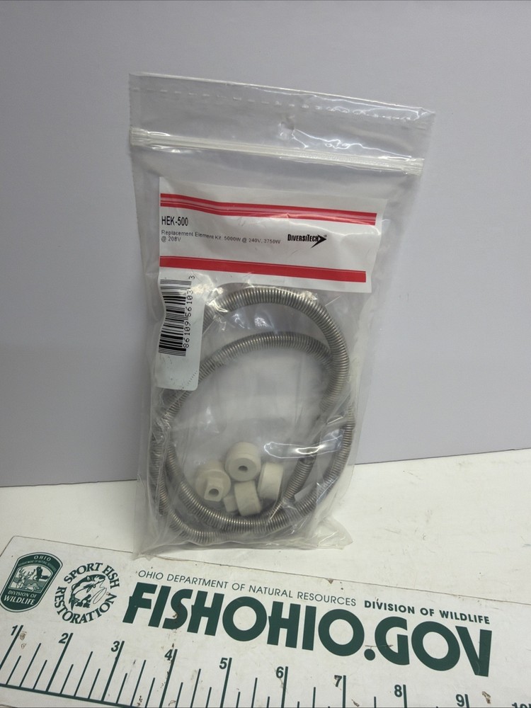 DIVERSTECH HEK-500 REPLACEMENT ELEMENT KIT @240V,3750W