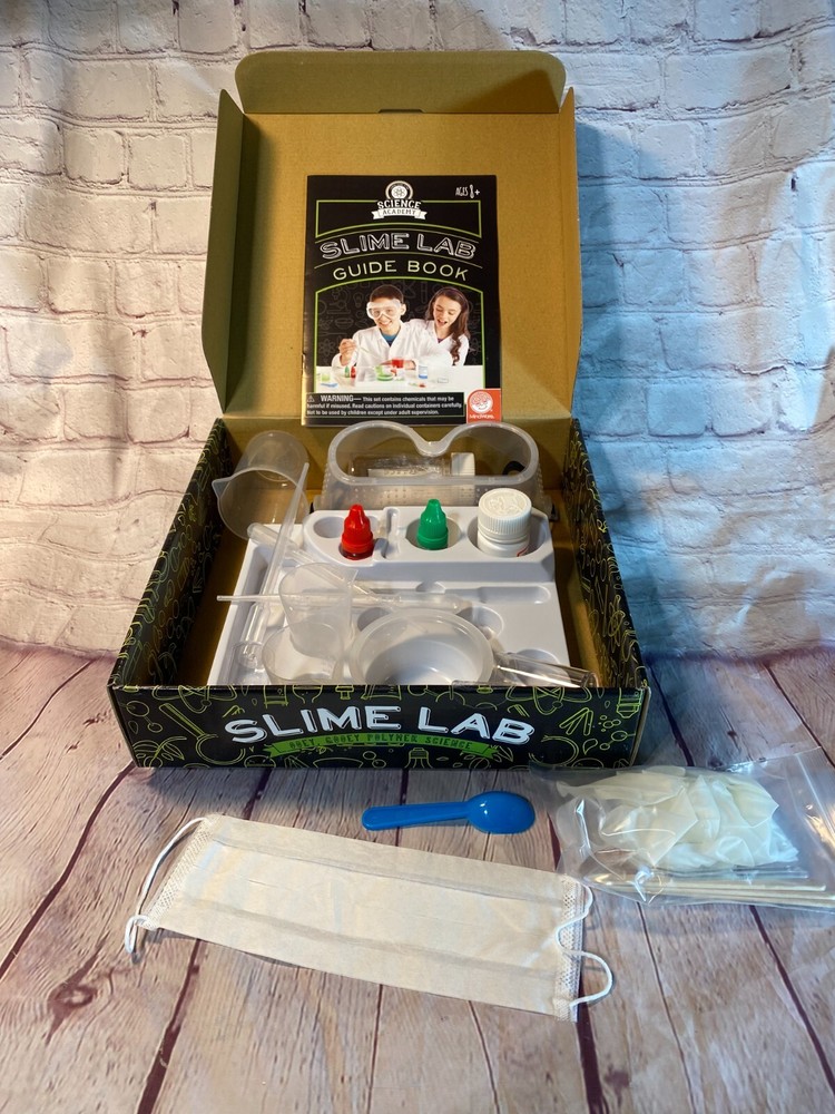 Mindware Science Academy Slime Lab Ooey Gooey Polymer Science New in Open Box 8+