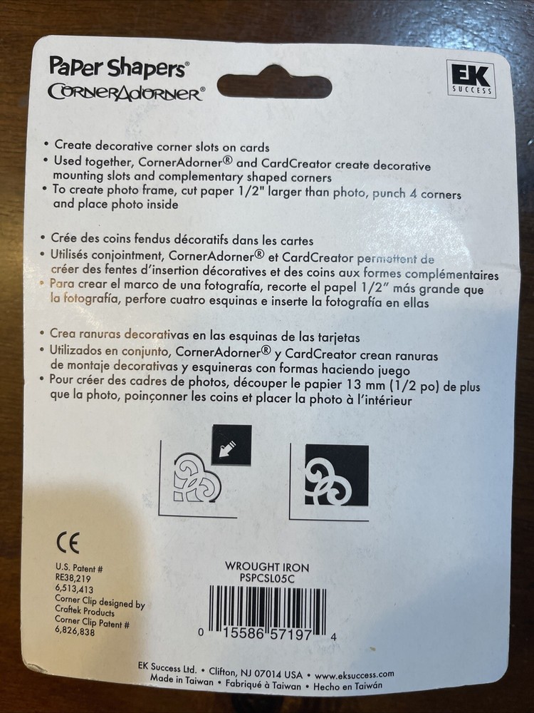 Corner Adorner Stamp/Crimper, Scrapbooking