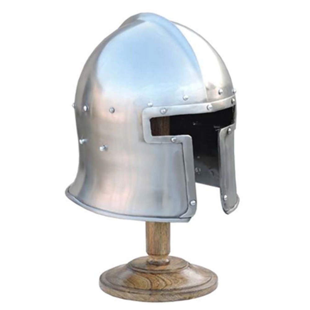 T Face Barbuta helmet With Stand