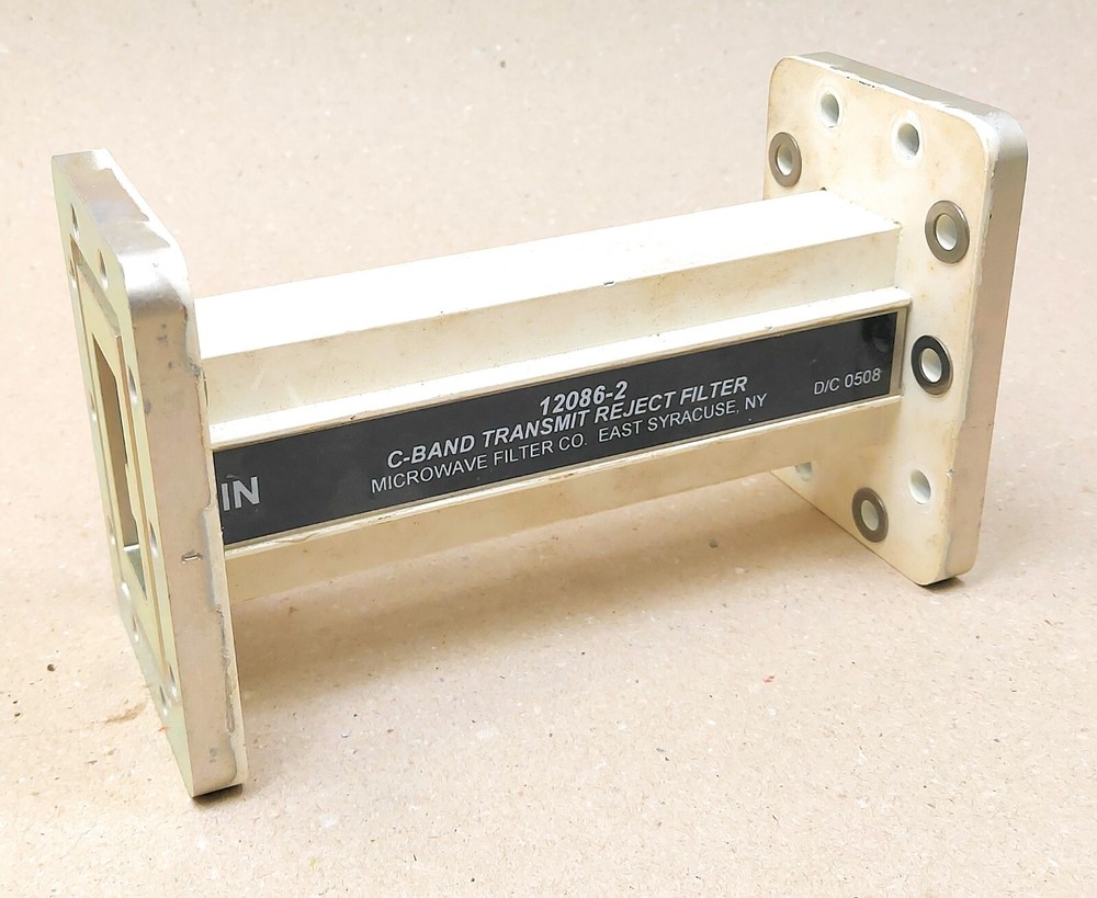 Microwave Filter Co. 12086-2 C-Band Transmit Reject Filter D C0508