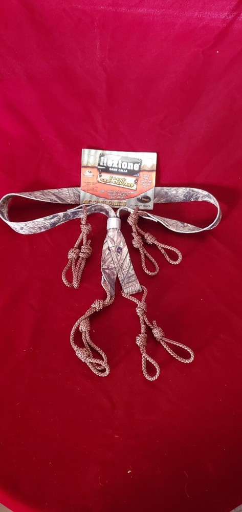 Flextone 8-Loop Predator Call Lanyard (Realtree Max-4) #FG-ASSY-00007