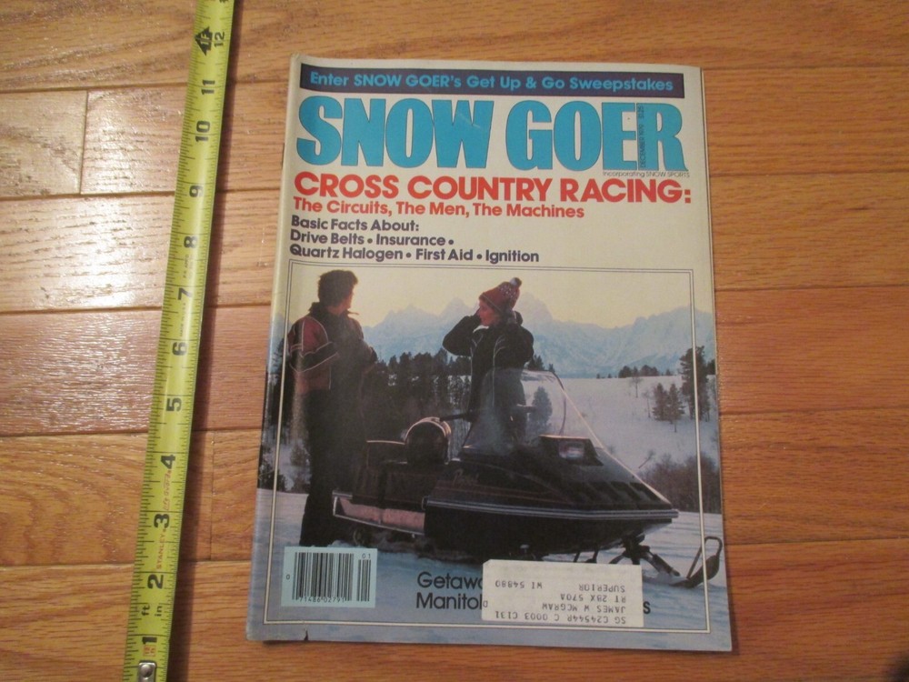 Snow Goer Snowmobile magazine December 1979