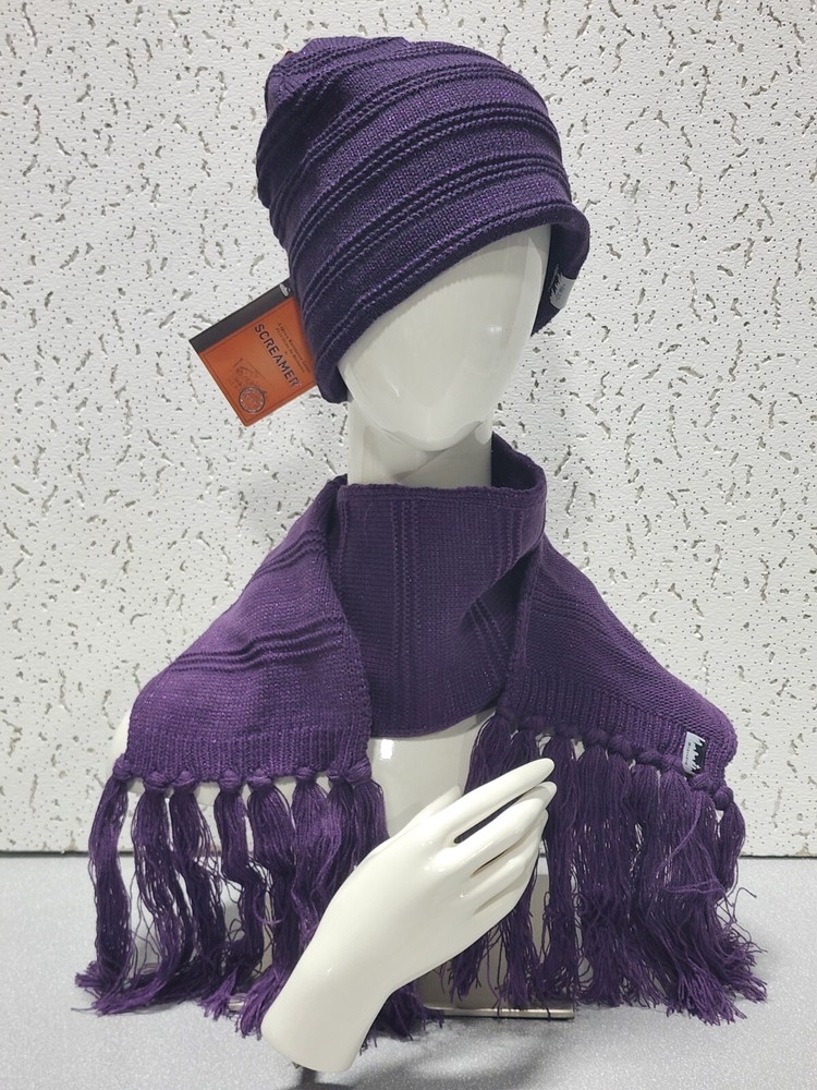 SCREAMER Set # 99: Beanie & Scarf     *New With Tags*