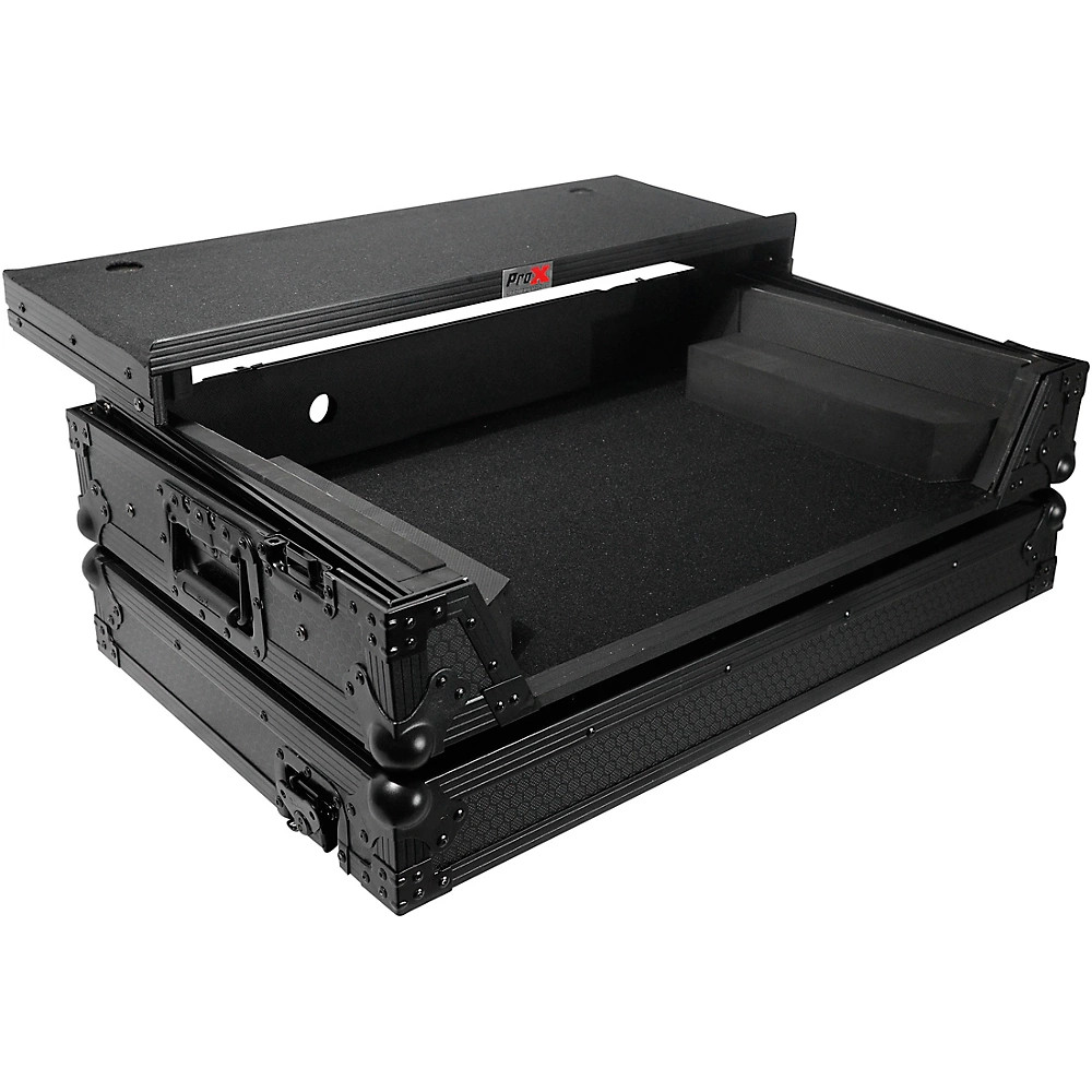 ProX Flight Case RANE ONE Dj Controller W-Sliding Laptop Shelf & Wheels