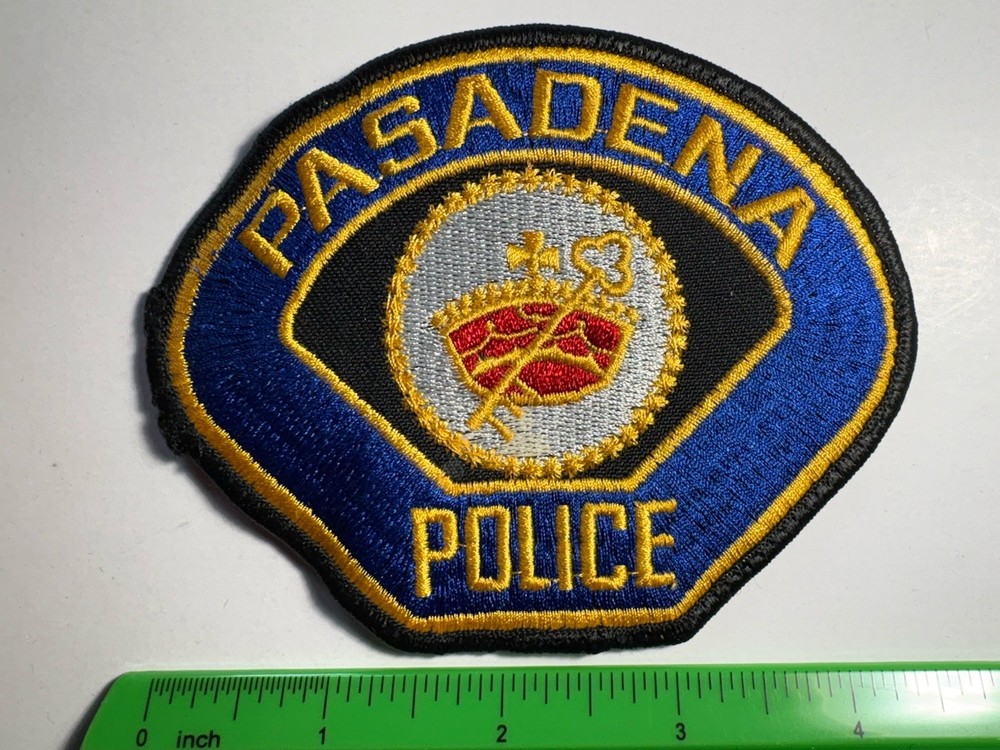 Pasadena California Police Patch