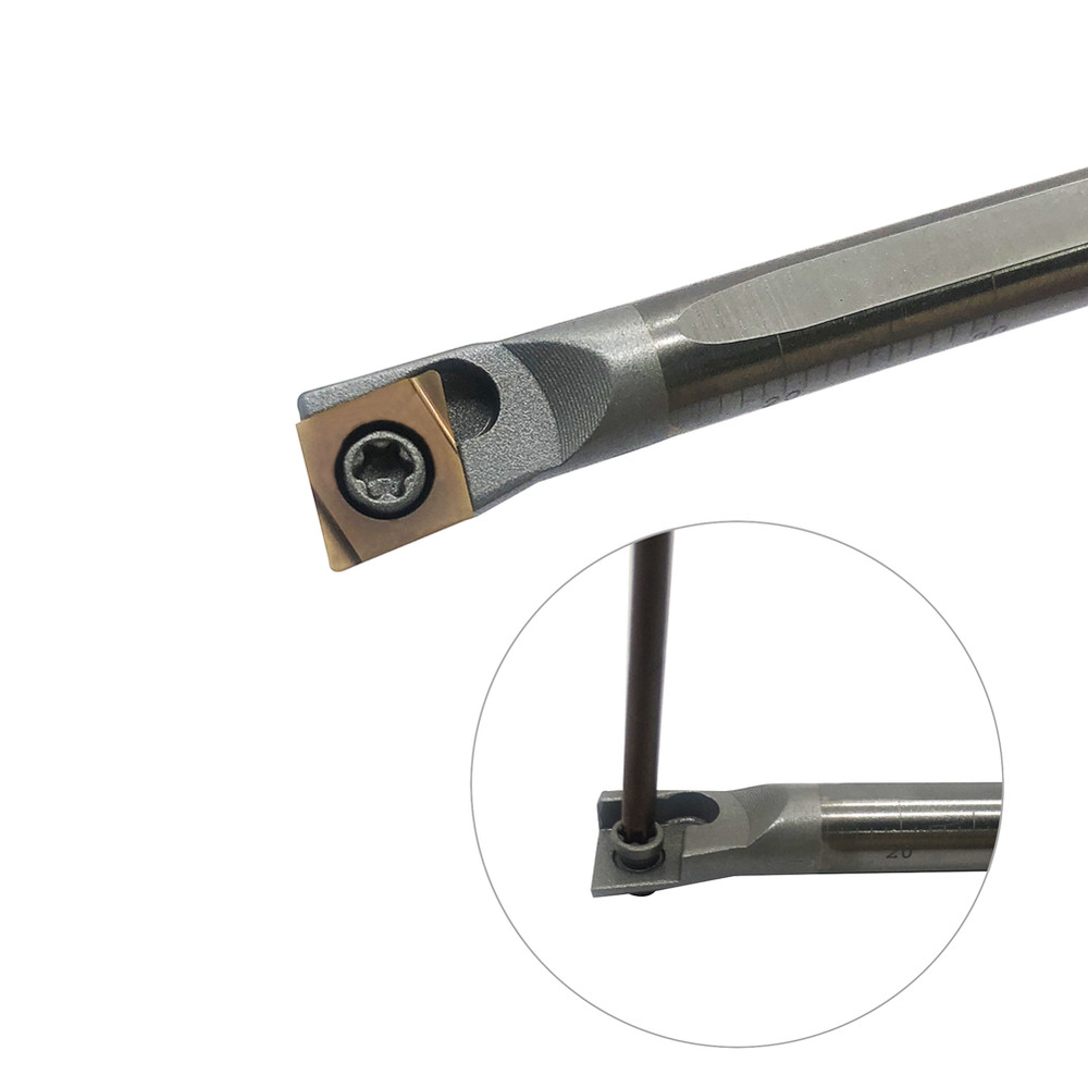 SOLID CARBIDE C06K-SCLCR06 INDEXABLE LATHE BORING BAR 6 MM SHANK