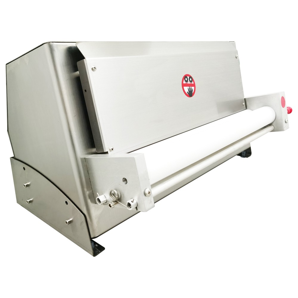 110V 450W Single-roll Auto Pizza Forming Machine Pizza Dough Roller Sheeter