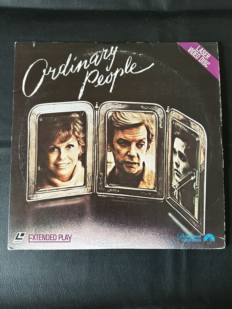 ORDINARY PEOPLE laserdisc LD DONALD SUTHERLAND 2 DISC SET