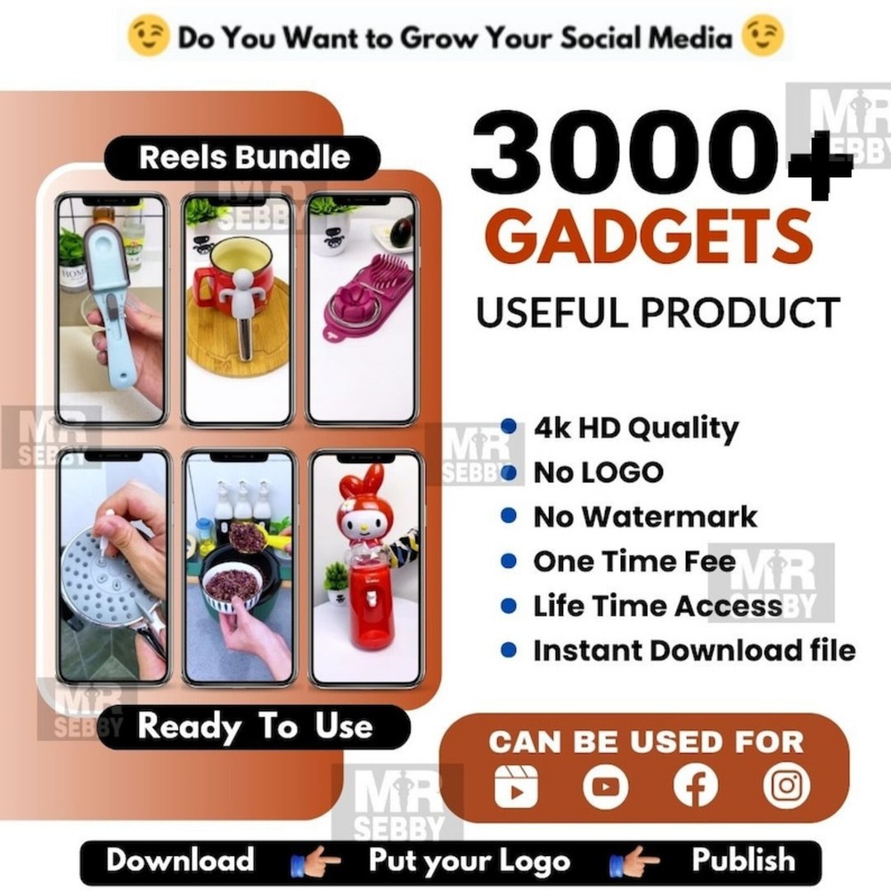 Digital Bundle: Planners, eBooks, Reels & 30M+ Assets for Resale!😇
