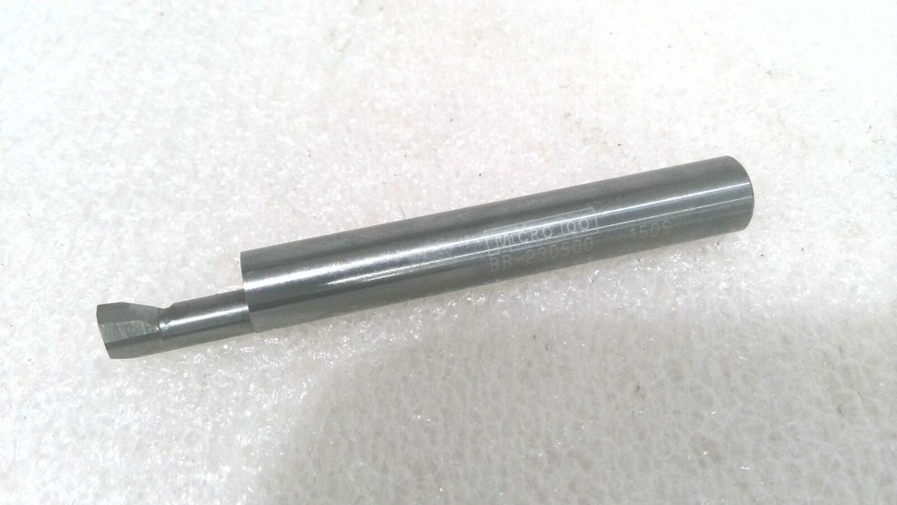 MICRO 100 BB-230500 150S SOLID CARBIDE BORING BAR, BRIGHT (UNCOATED)