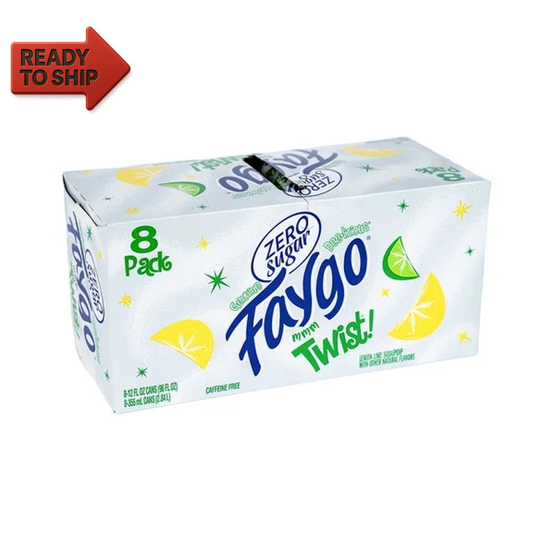 Zero Sugar Twist! Soda Pop 8 - 12 Fl Oz Cans