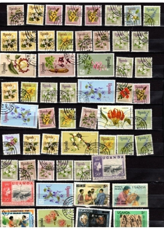 Uganda stamp collection