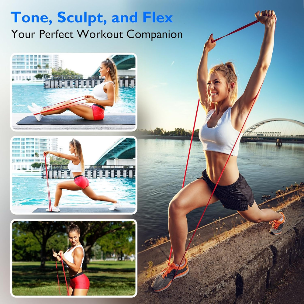 Resistance Bands Set, Pull up Assist Bands for Strength Training, Powerlifting,