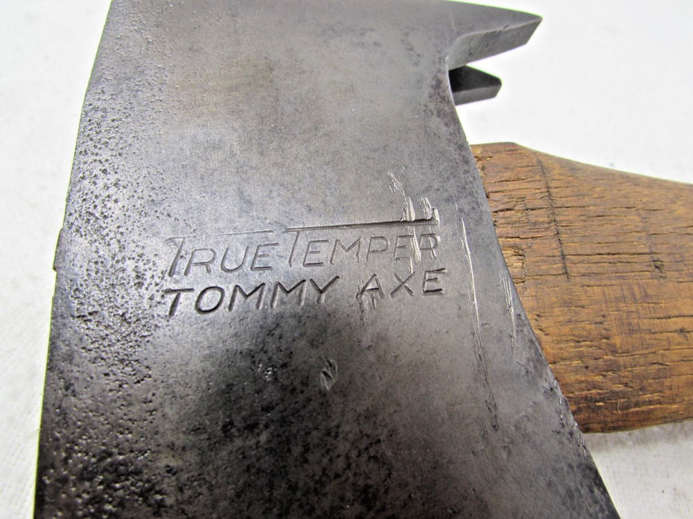 Vintage True Temper Tommy Axe with Original Handle Good Claws Nice Condition