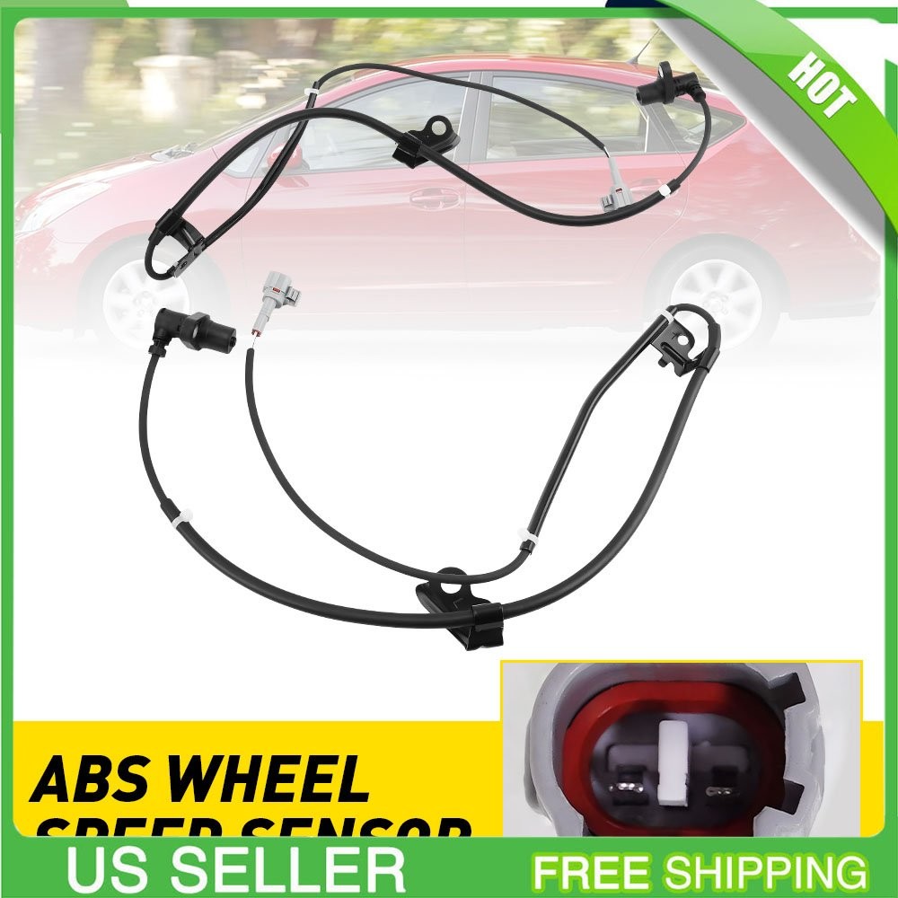 2pcs Front Left & Right ABS Wheel Speed Sensor For Toyota 2004-2008 Prius Base