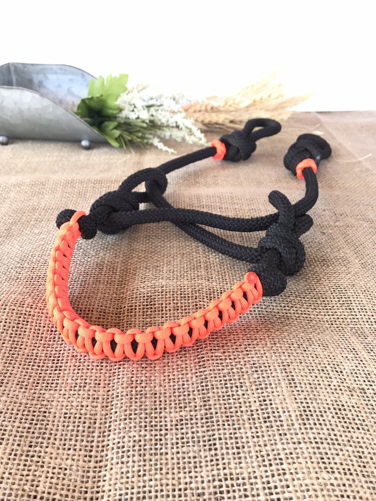 orange indian bosal