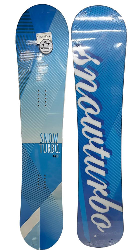 SNOWTURBO "BLUE" SNOWBOARD - 145CM/56" LONG