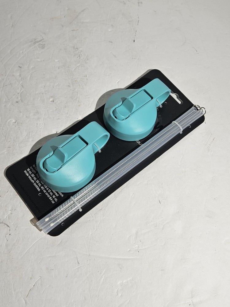 The Mass Wide Mouth Straw Lid - Mint