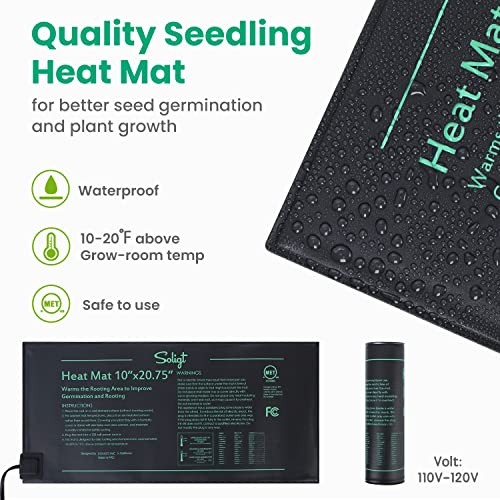 2 Set 60-Cell Seed Starter Kit - Strong Seed Trays with Humidity Domes, 2 SET