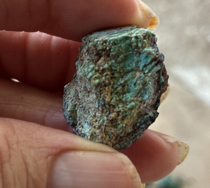 Turquoise Rough 28.5 Grams 12 Pieces