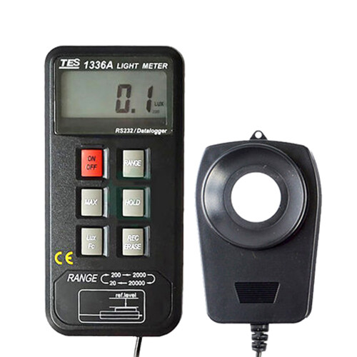TES-1336A Datalogging Light Meter USB Interface (Software Included)
