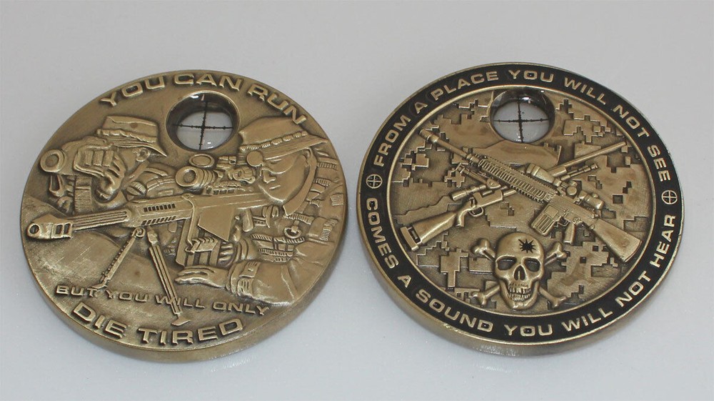 10-Pack SNIPER Challenge Coins, CNC01-Q10