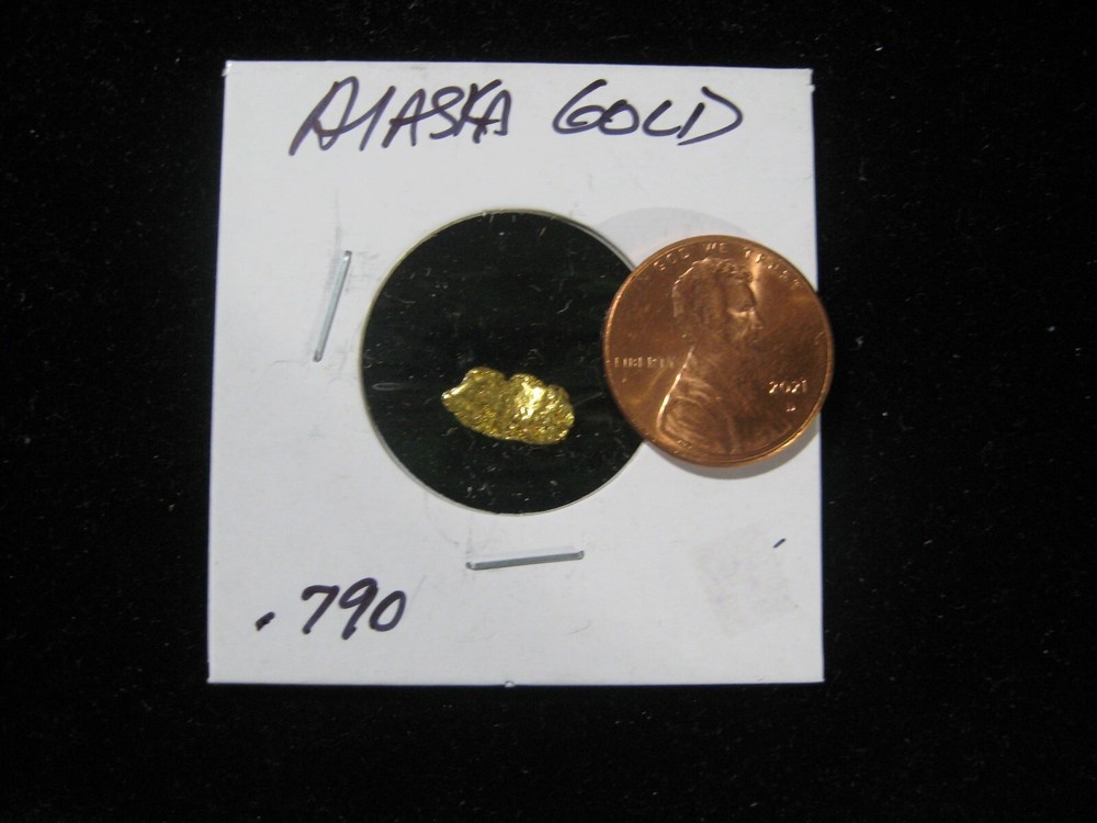 ALASKA GOLD NUGGET  .790 GRAM