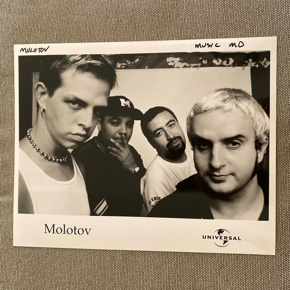 Molotov Press Photo 8x10”. See Description.