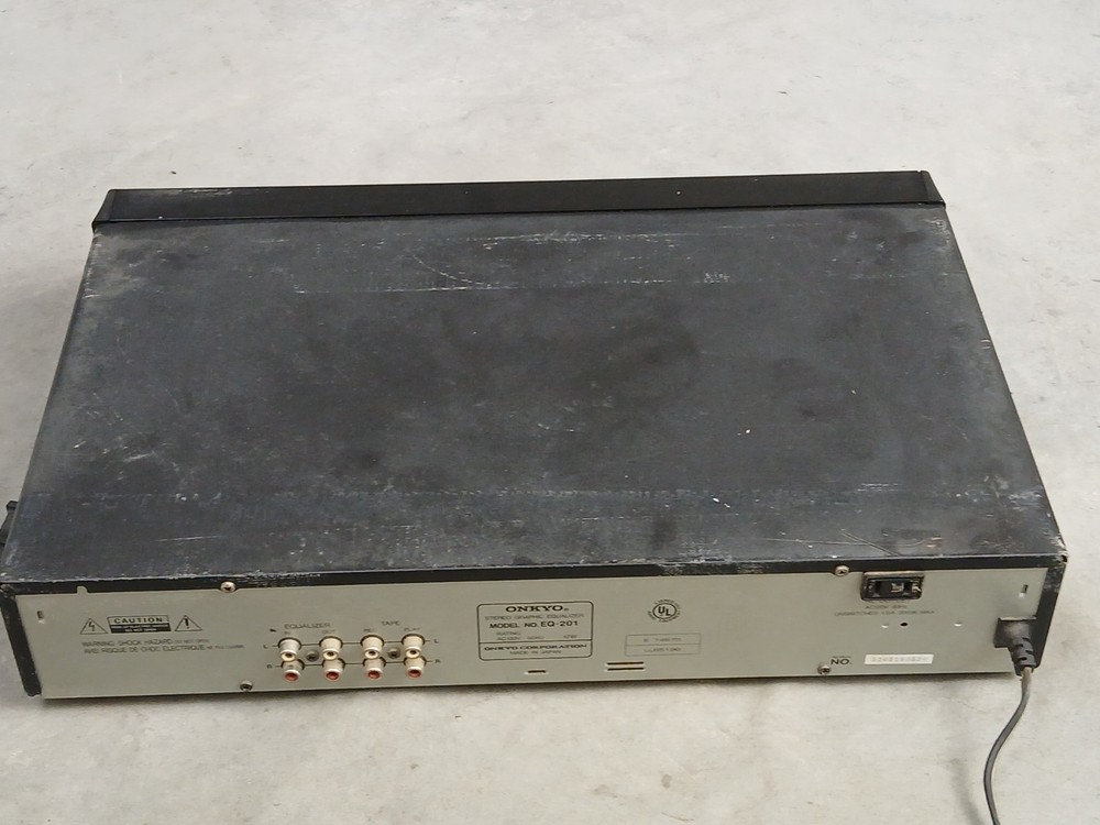 Onkyo Eq 201 Equalizer Spectrum Analyzer