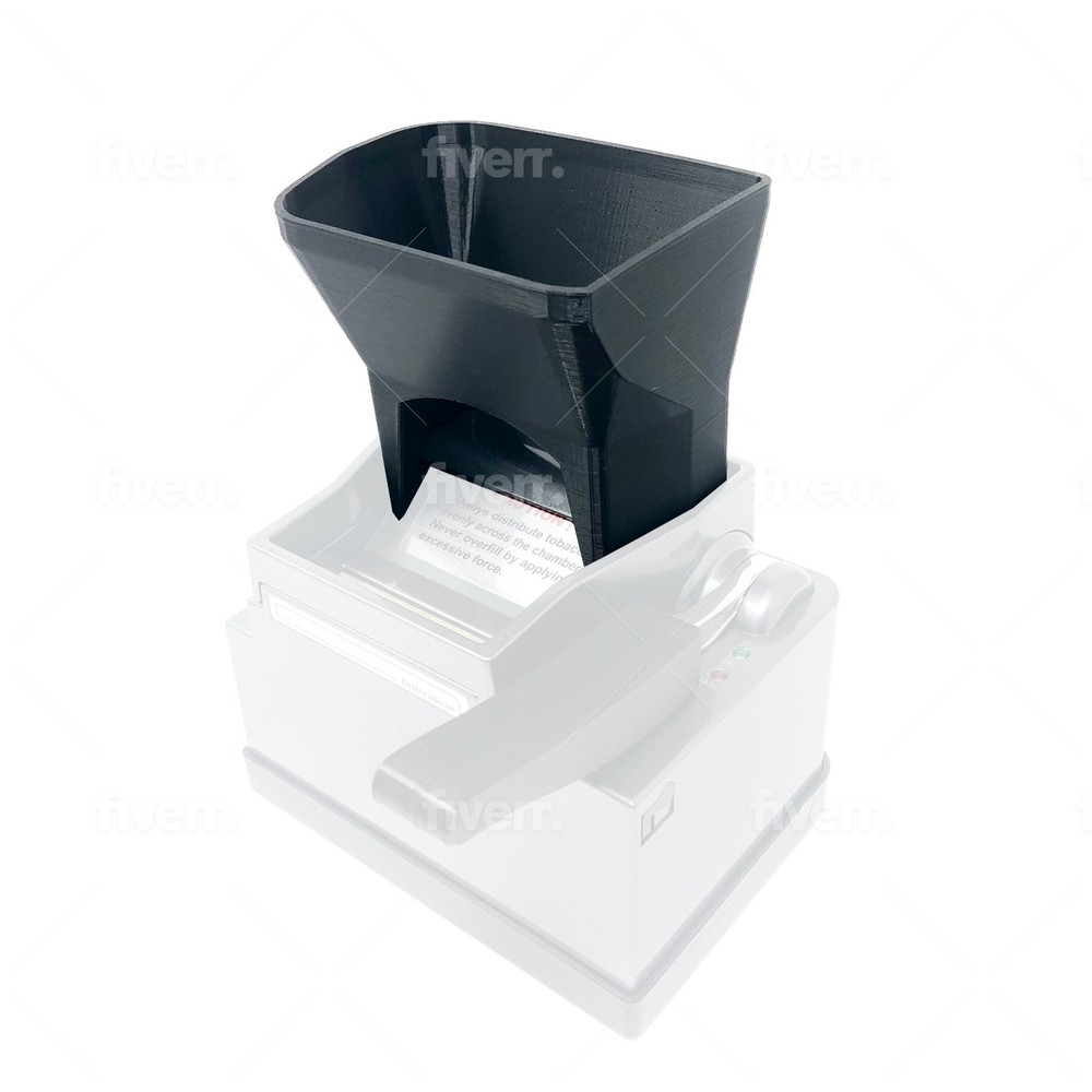 Ergo 3D Hopper Accessory for Electric Rolling Machine for Hand Rolled Smokes