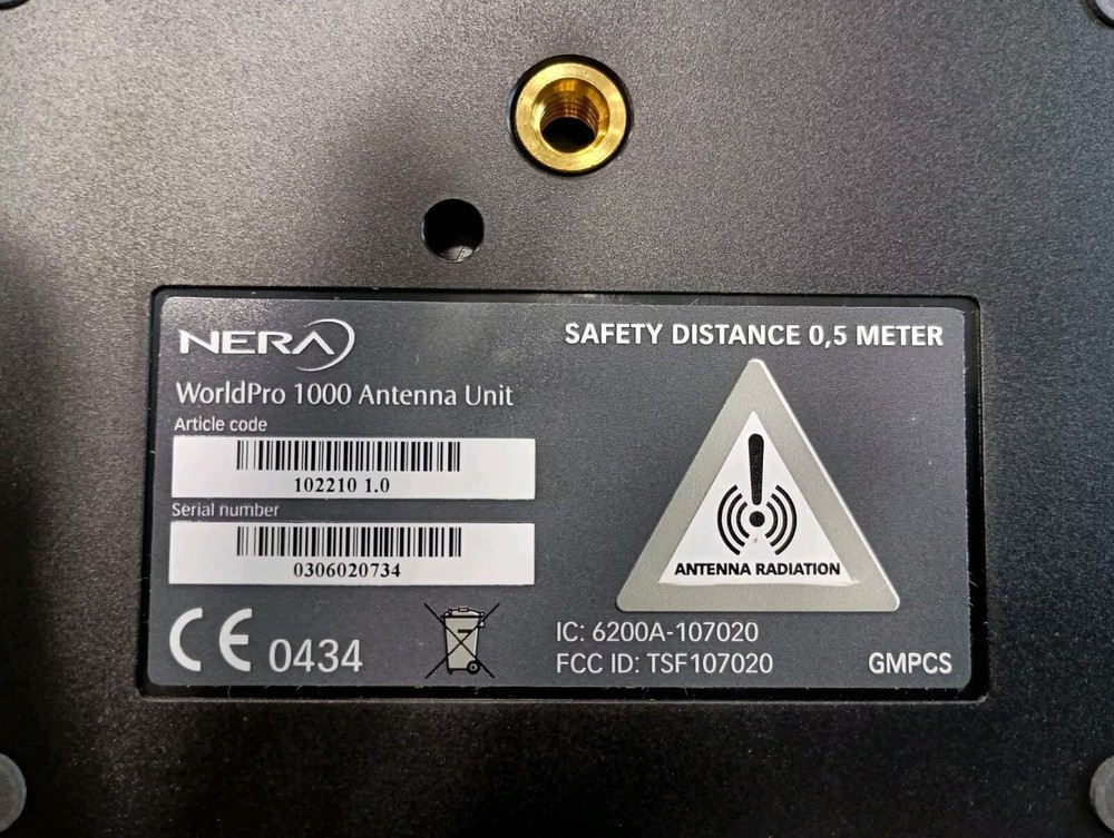 Nera WorldPro 1000 satellite terminal Pre Owned