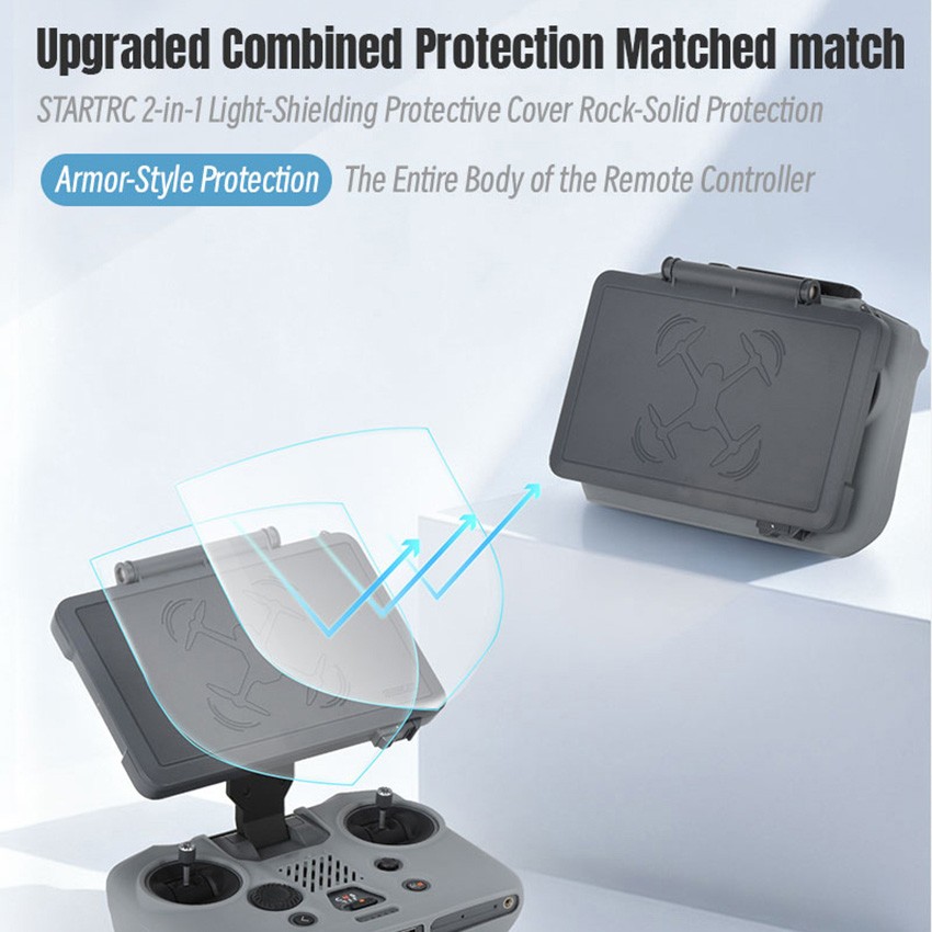 For RC PRO 2 Remote Controller Silicone Case Protective Cover Dust Proof Shell