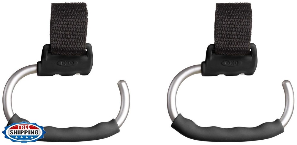 OXO Tot Handy Stroller Hook, Grey