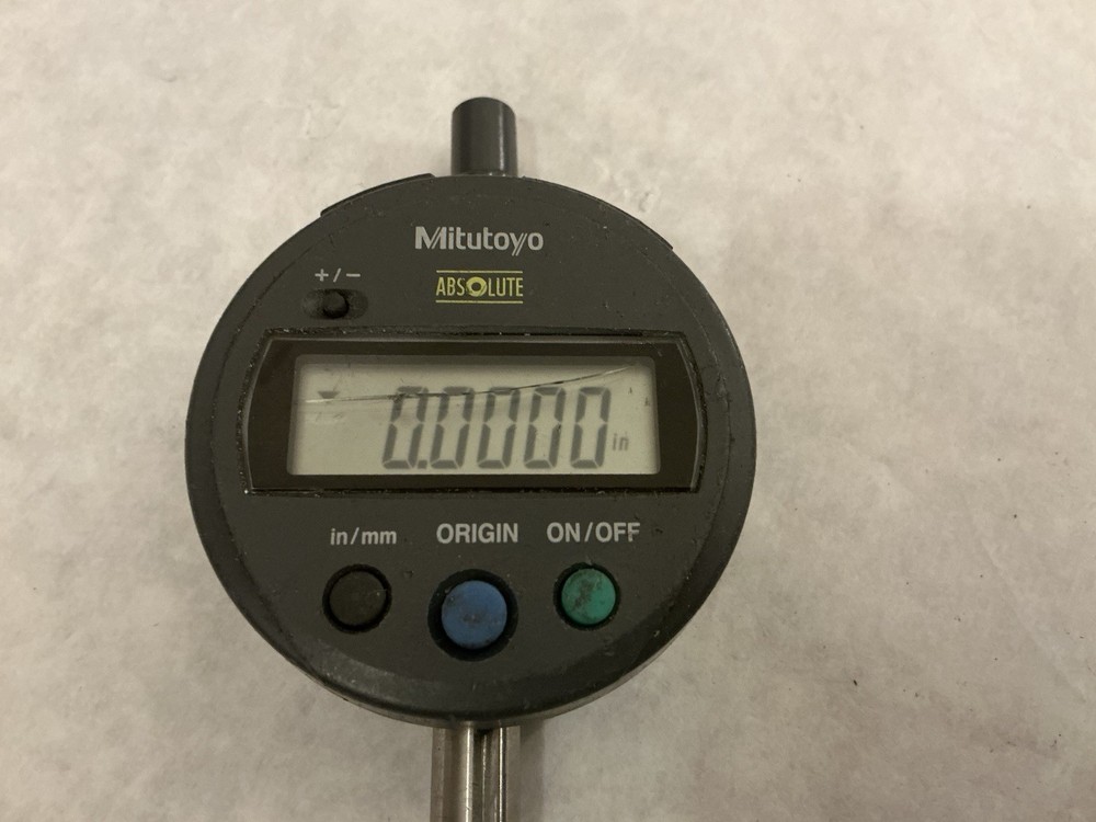 25 MITUTOYO 543-783B Digimatic Absolute Indicator Cracked Screen