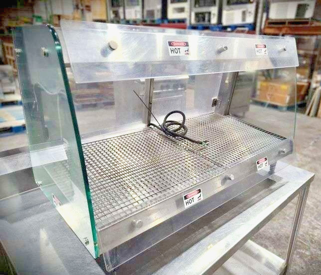 Structural Concepts CG3921WD 39" Countertop Self-Service Heated Display