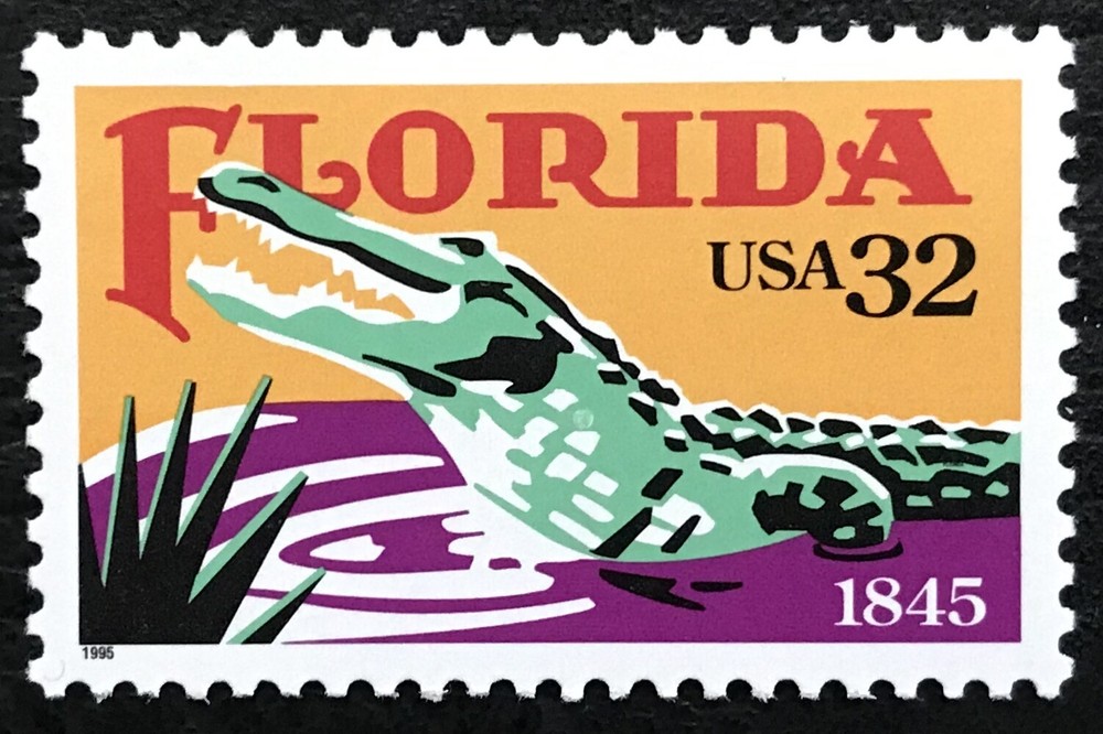 1995 Scott #2950 - 32¢ - FLORIDA STATEHOOD - Single Mint NH