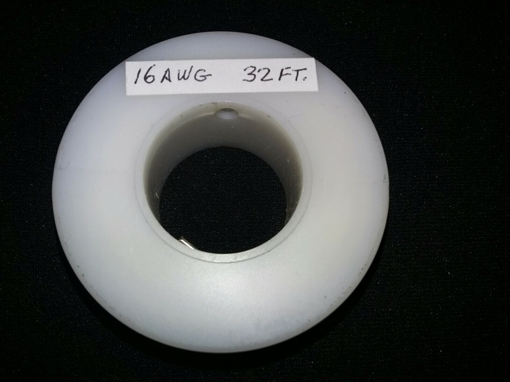 16 AWG Solid Tinned Copper Bus Wire 1/4 lb. 32 ft. Spool