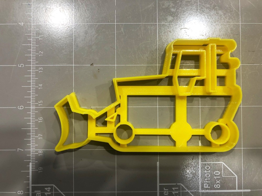 Bulldozer Cookie Curter