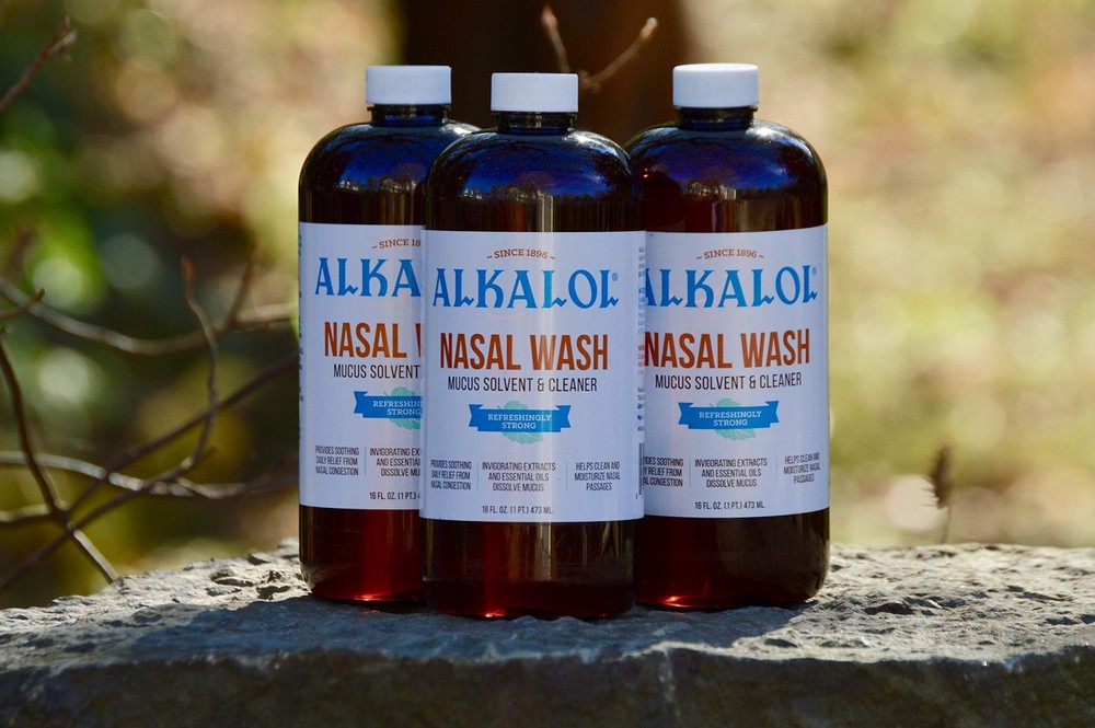 "Alkalol Solution Original Nasal Wash, 3 Count -16 fl oz"