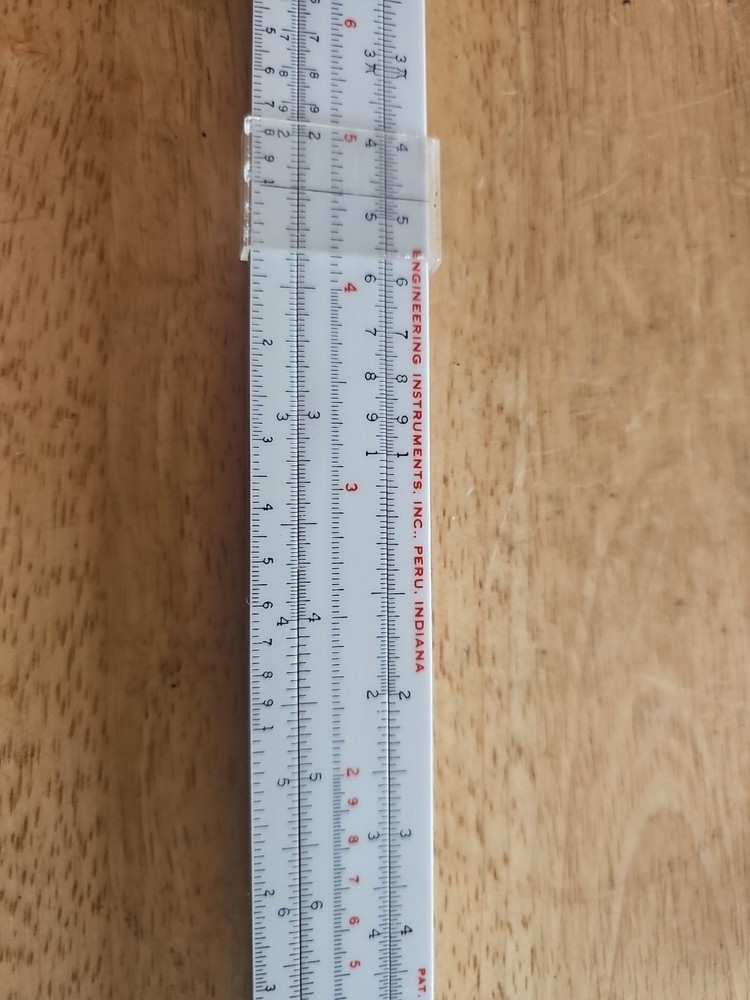 Slide Rule Engineering Instruments Inc. #250-V With Sleeve